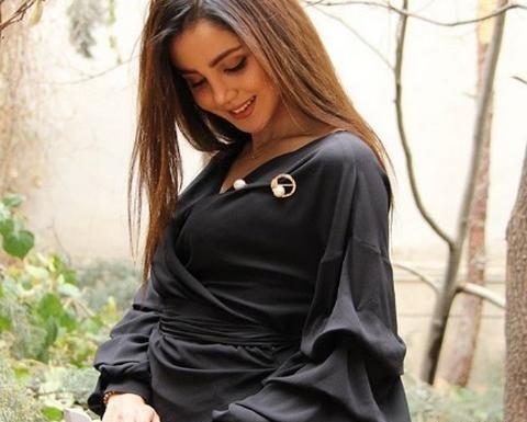 عکس دختر با لباس اسپرت مشکی