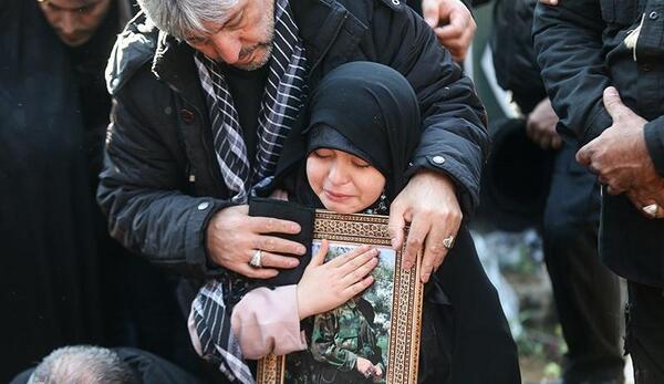 عکس شهید دختر