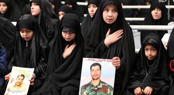 عکس شهید دختر
