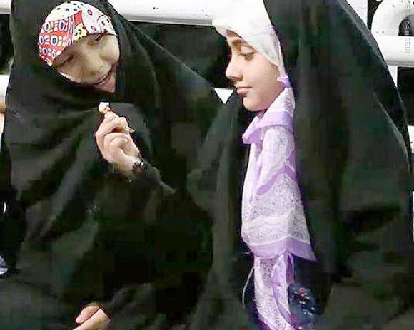عکس شهید دختر