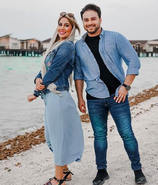 عکس زن قبلی بابک جهانبخش