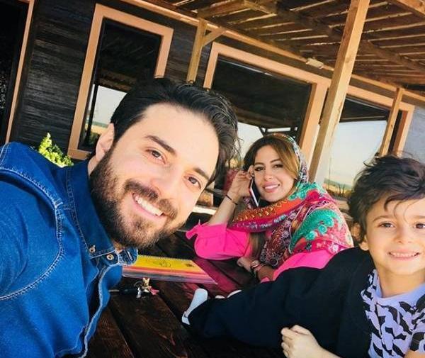 عکس زن قبلی بابک جهانبخش