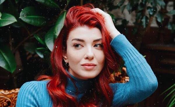 عکس افسون خواننده سریال ستاره شمالی