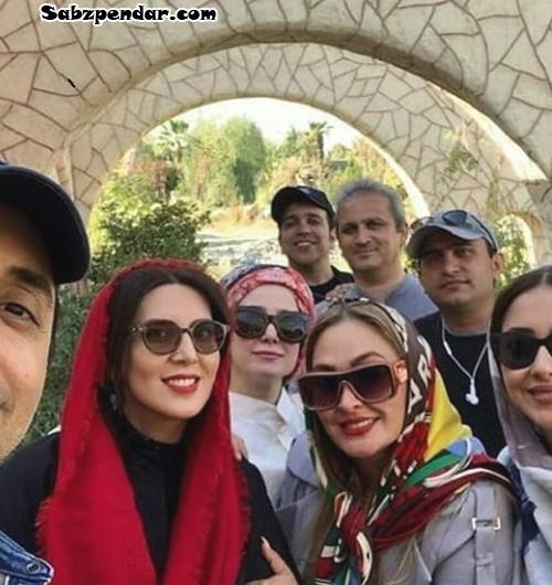 عکس پشت صحنه هشتگ خاله سوسکه