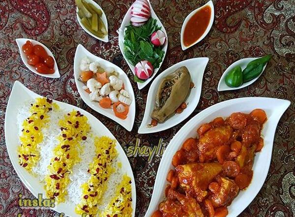 عکس تصاویر زرشک پلو با مرغ مجلسی