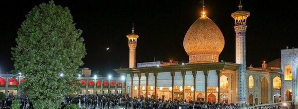 عکس شاه در شاهچراغ