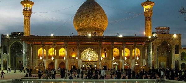عکس شاه در شاهچراغ