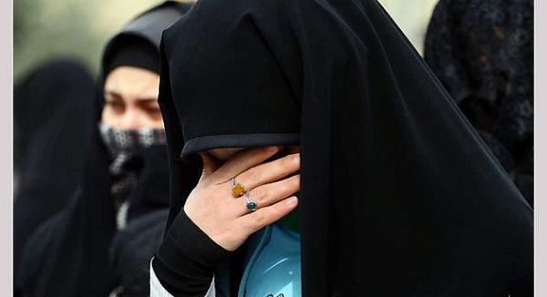 عکس غمگین دختر محجبه