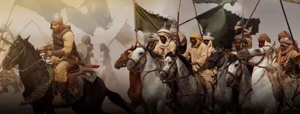 عکس امام علی در جنگ خندق
