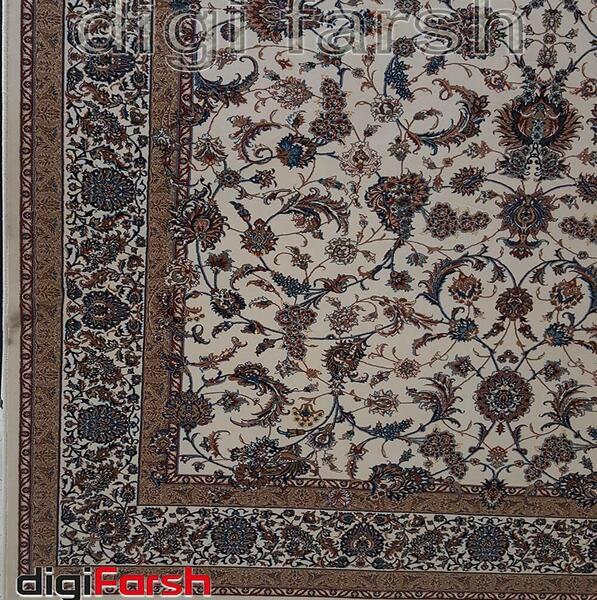 عکس فرش طرح افشان کرم