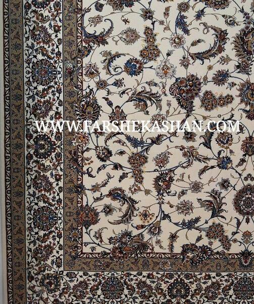 عکس فرش طرح افشان کرم