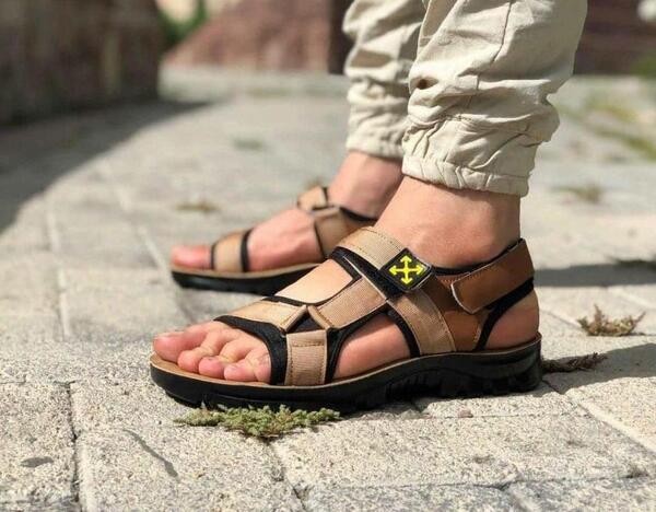 عکس دمپایی صندل مردانه