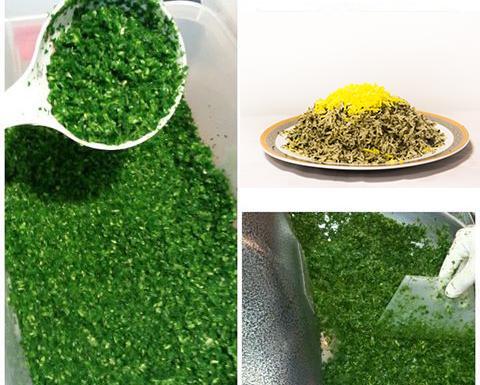 عکس قورمه سبزی بسته بندی شده