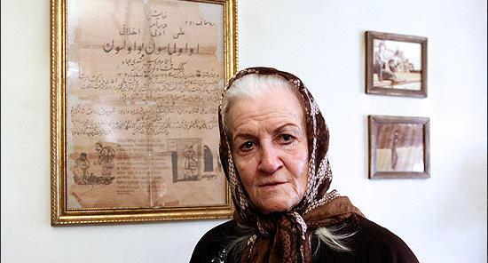 عکس ملکه رنجبر قبل از انقلاب
