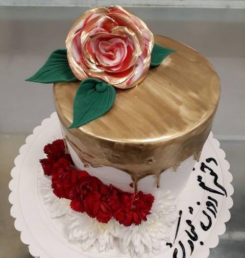 عکس کیک روز دختر ساده