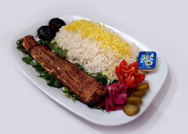 عکس چلو کباب وزیری
