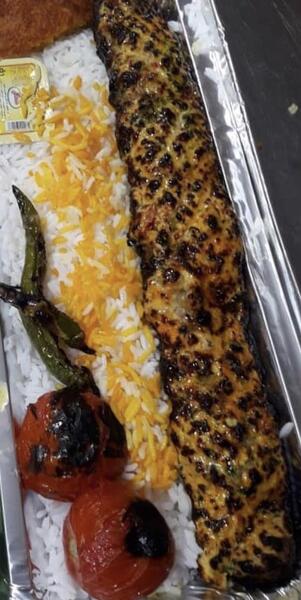 عکس چلو کباب وزیری