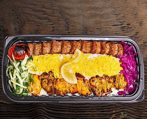 عکس چلو کباب وزیری