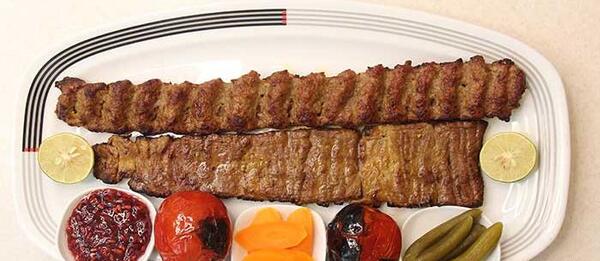 عکس چلو کباب وزیری