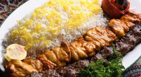 عکس چلو کباب وزیری