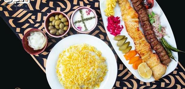 عکس چلو کباب وزیری