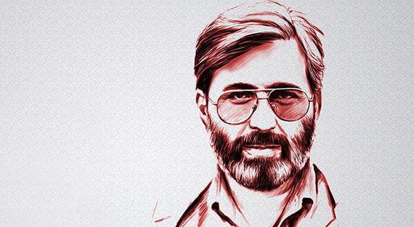 عکس شهید آوینی با کیفیت بالا