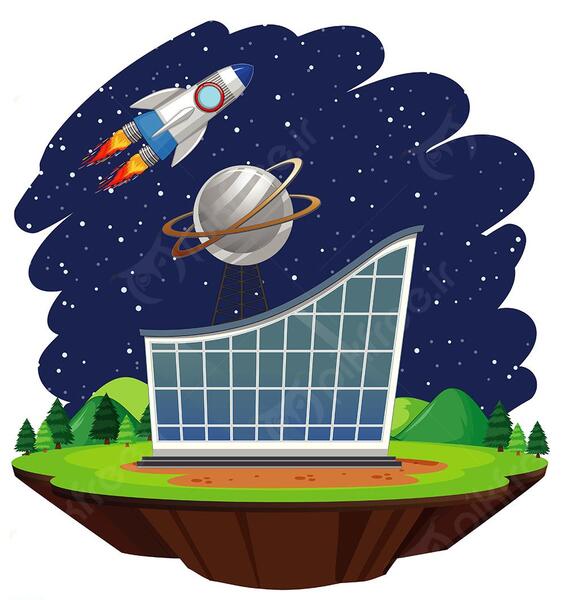 عکس کارتونی فضا