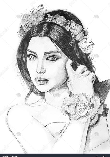عکس عروس نقاشی