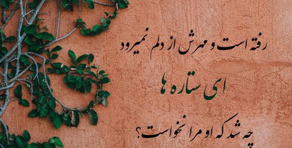 عکس نوشته فروغ فرخزاد