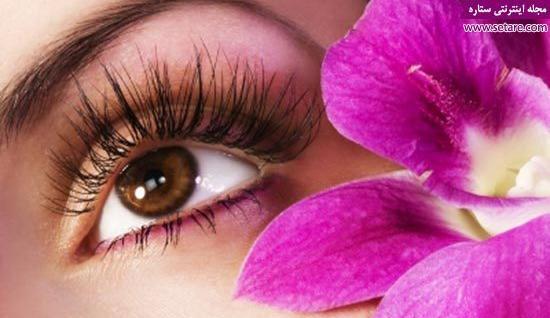 عکس عوارض کاشت مژه