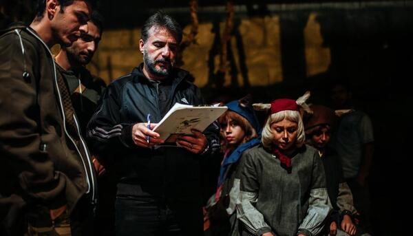 عکس پشت صحنه آهوی پیشونی سفید ۳