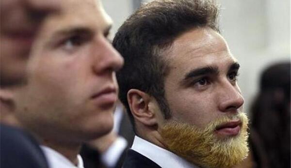 عکس ریش زرد