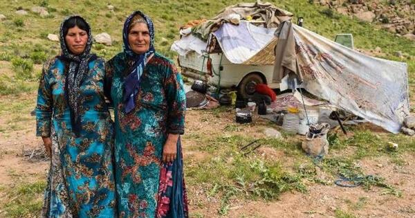 عکس زن قشقایی
