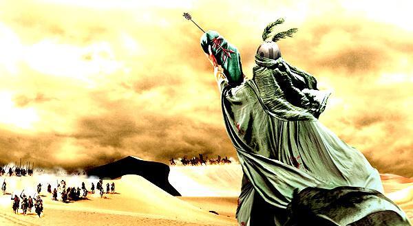 عکس لحظه شهادت امام علی
