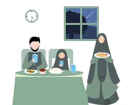 عکس کارتونی ماه رمضان