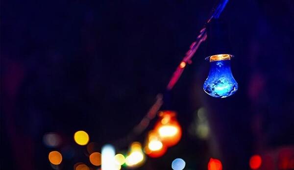 عکس شهر چراغانی
