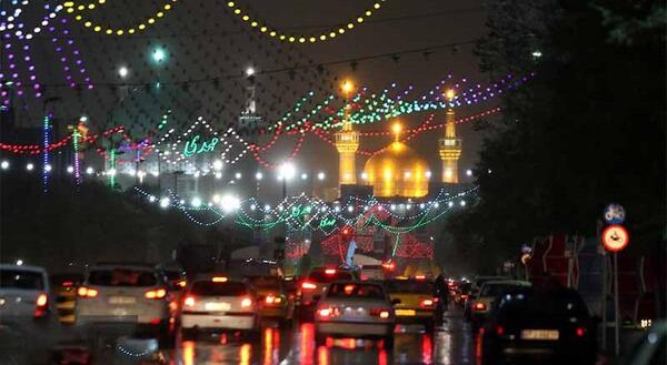 عکس شهر چراغانی