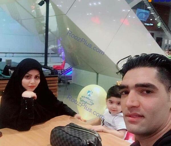 عکس زن چادری و همسرش