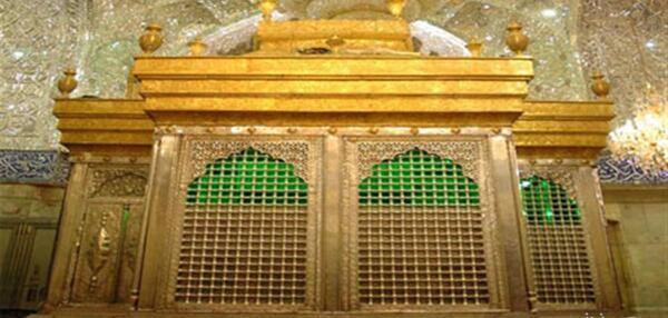 عکس شش گوشه ضریح امام حسین