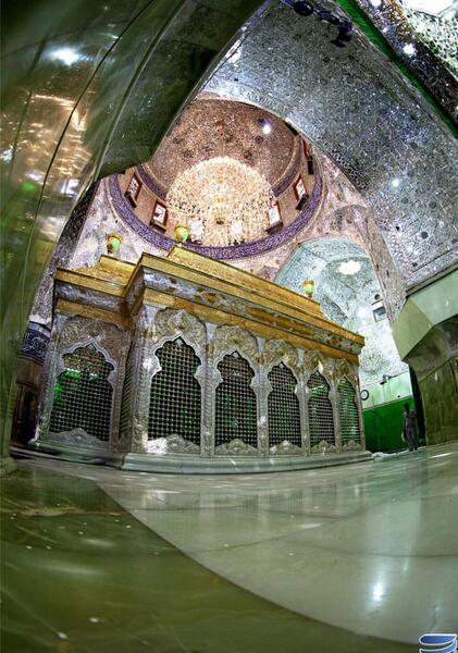 عکس شش گوشه ضریح امام حسین