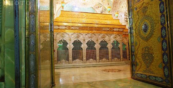 عکس شش گوشه ضریح امام حسین