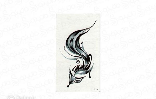 عکس روباه سیاه و سفید