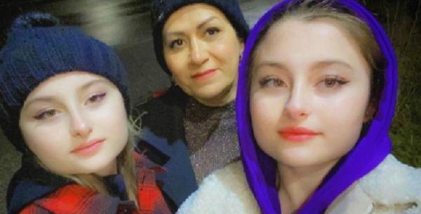 عکس سارا و نیکا فرقانی اصل با پدر و مادر
