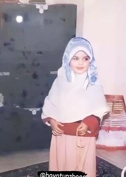 عکس هانده با حجاب