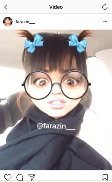 عکس بچه با اسنپ چت