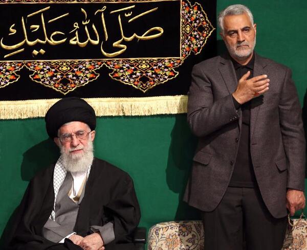 عکس محرمی حاج قاسم سلیمانی