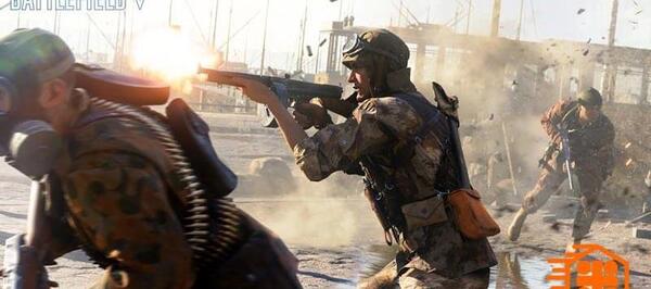 عکس بازی battlefield v
