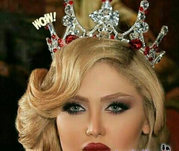 عکس ملکه با تاج