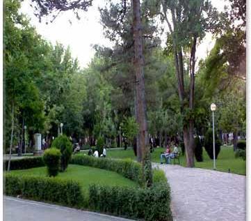 عکس قدیمی پارک ملت مشهد