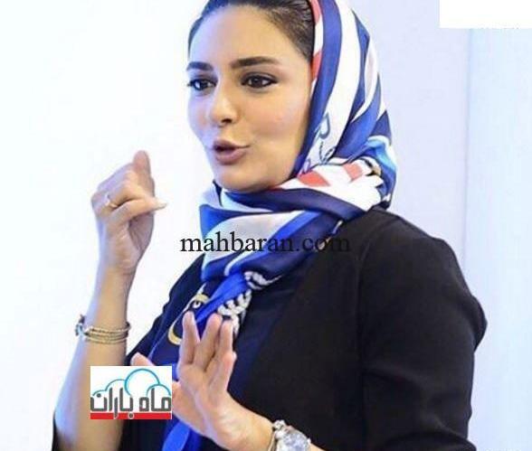 عکس با حجاب آزاده نامداری